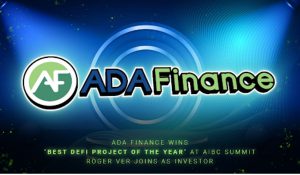 ADA Finance Wins Best DeFi Project of The Year At The AIBC Summit As Roger Ver Joins The Party