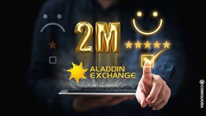 Aladdin Exchange Tops Customer Satisfaction With Ongoing Events Reaches 2M Users