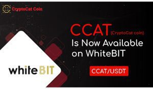 Crypto Exchange WhiteBit Lists CryptoCat Token CCAT