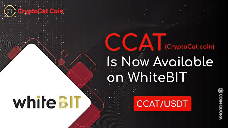 CryptoCat Token CCAT Listed on Crypto Exchange Whitebit 1