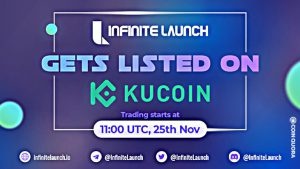 Infinite Launch A Game Changing Launchpad Getting Listed on Kucoin After Closing 2.2m Investment Rounds