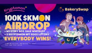 Kryptomon Partners with BakerySwap For Mystery Box Sale And New Exclusive NFT Giveaway Campaign