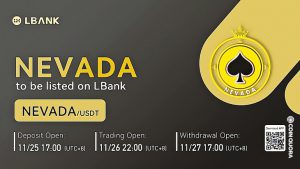 LBank Exchange Will List NEVADA NVD on November 26 2021