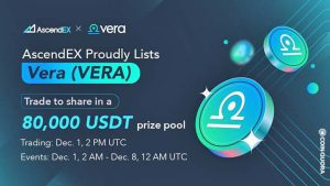 AscendEX Lists VERA Token