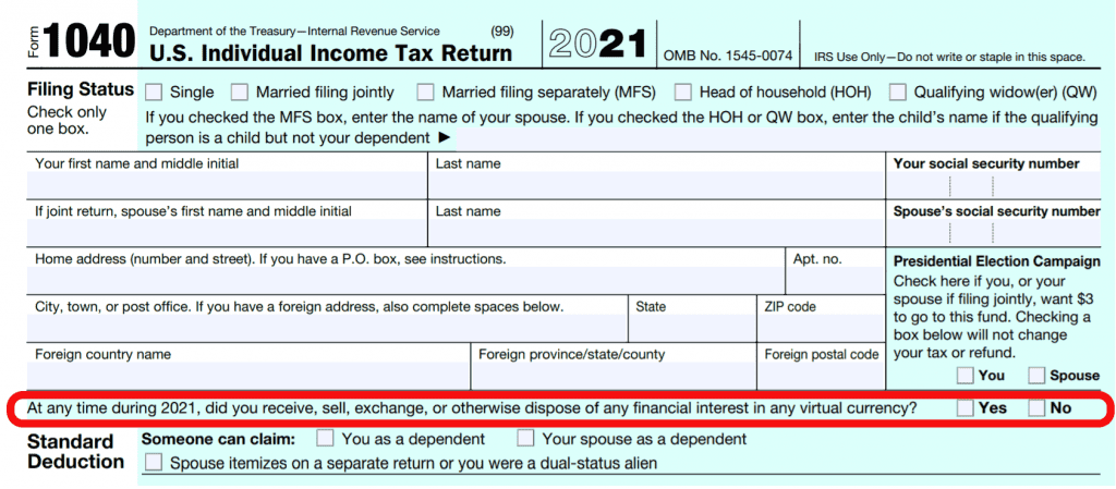 IRS Looking Into Your Crypto Transactions This Tax Season