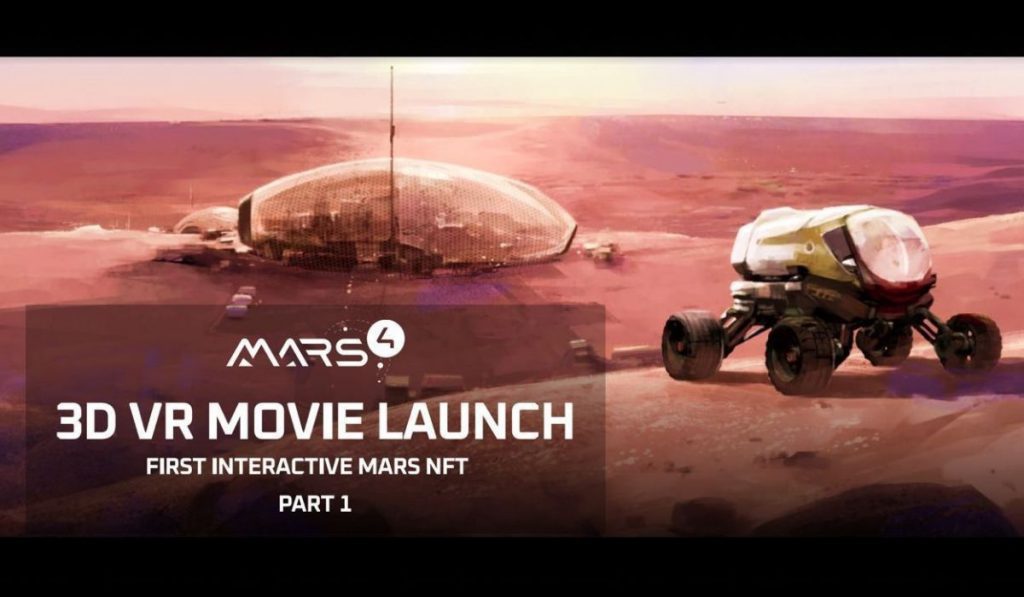 The First Interactive NFT in the World VR Movie on Mars