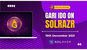 The Initial DEX Offering For Chingaris GARI Token IDO Set To Commence Tomorrow On SolRazr