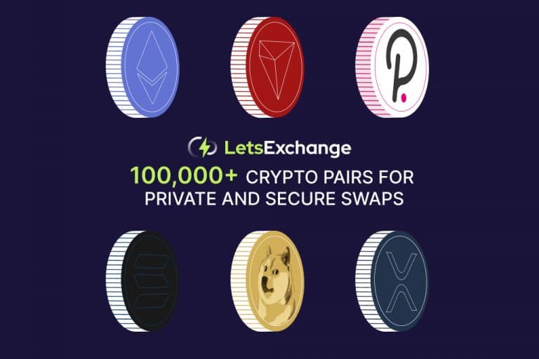 letsexchange over 100000 crypto pairs private secure swaps 768x512 1