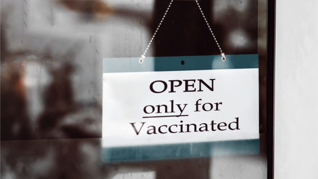 vaccine mandates ban the unvaccinated from visiting banks in multiple countries australian premier says theres going to be a vaccinated economy