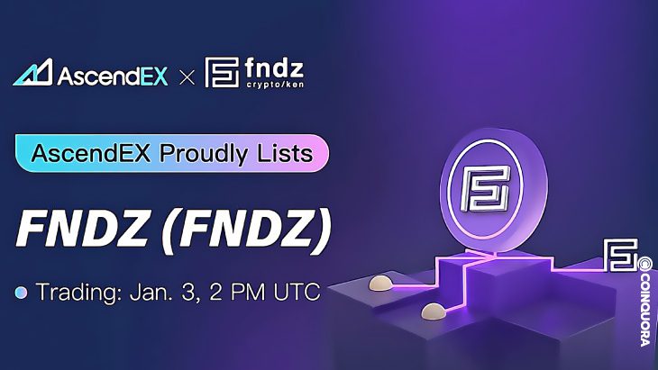 AscendEX Lists FNDZ