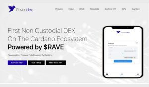 Cardano Based Dex Ravendex Readies For Staking Launchpad Platform Release