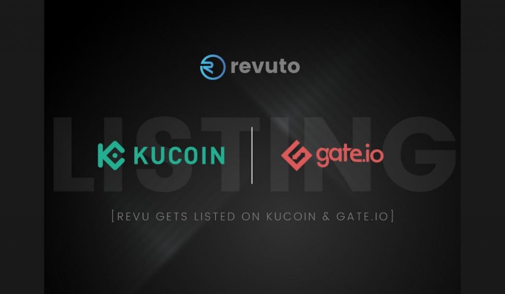 Fintech Startup Revuto To List Its Subscription Management Token To Gate.io KuCoin Exchanges