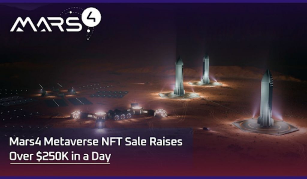 Mars4 Metaverse NFTs Are Selling Rapidly Over 250K Raised In A Day