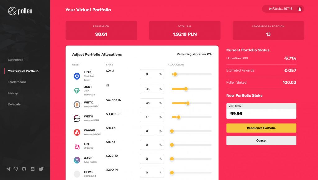 Preview of the upcoming Pollen DeFi protocol 16418131219hXeFgWYlZ 1024x581 1