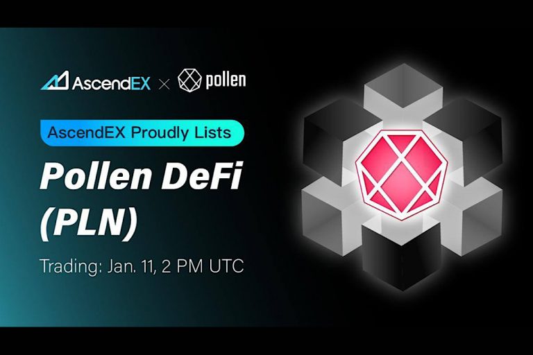 ascendex lists pollen token pln 768x512 1