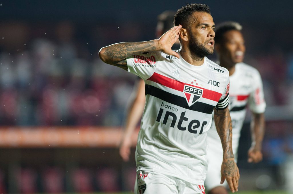 dani alves sao paulo v ldu copa libertadores 2020