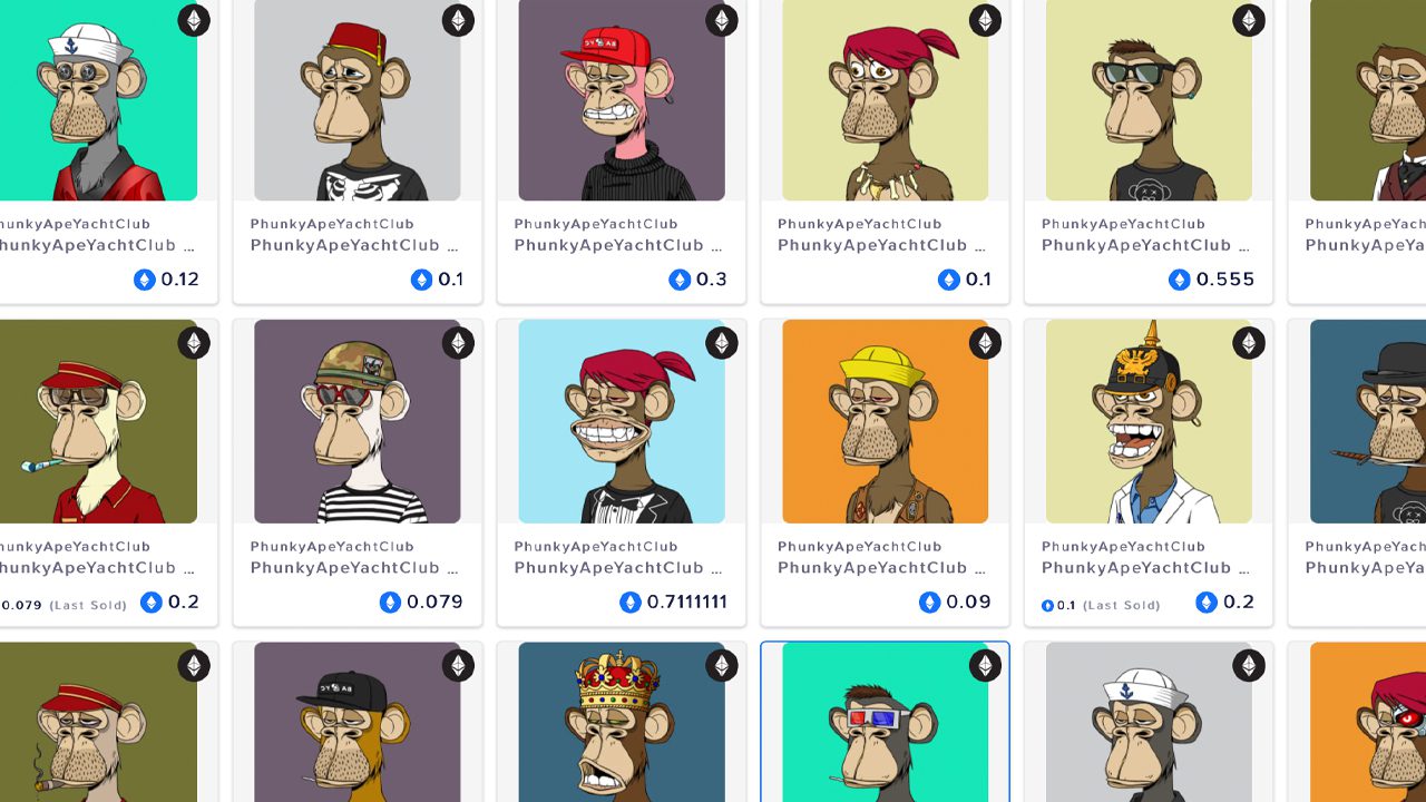 2 Mirrored, Copycat Bored Ape NFT Projects Cause Copyright Infringement Controversy 2 phunky