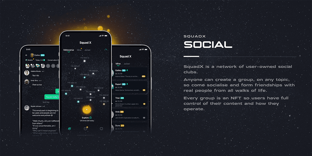 squadx socialfi shape future social media and metaverse 1