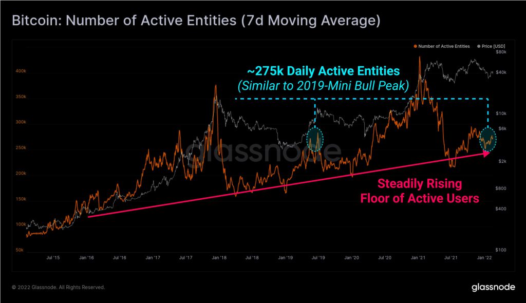 Bitcoin Activity Floor