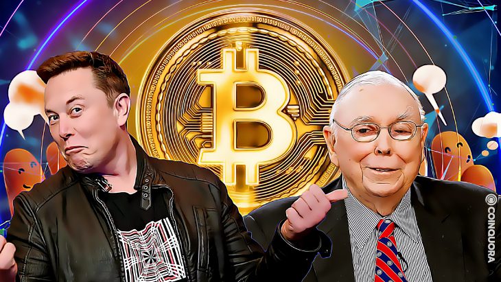 Elon Musk Claps Back at Munger’s Statement With a Blast From the Past 1 Elon Musk Has Best Response Ever to Charlie Mungers Bitcoin Criticism