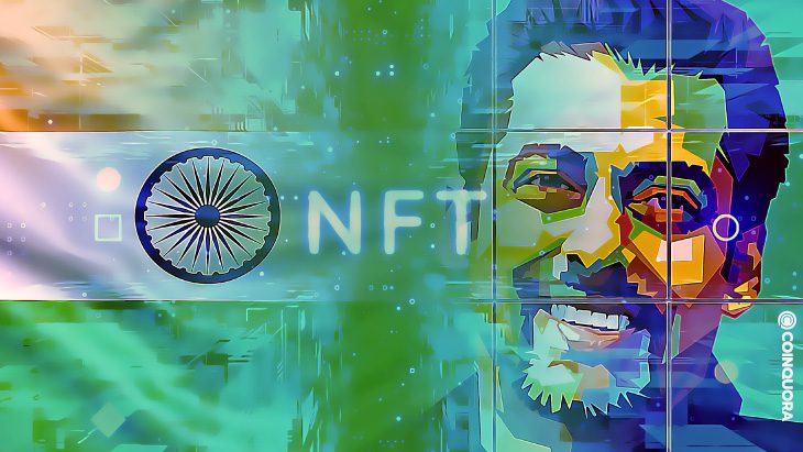 Indian Mainstream Artist Jumps in the NFT Bandwagon