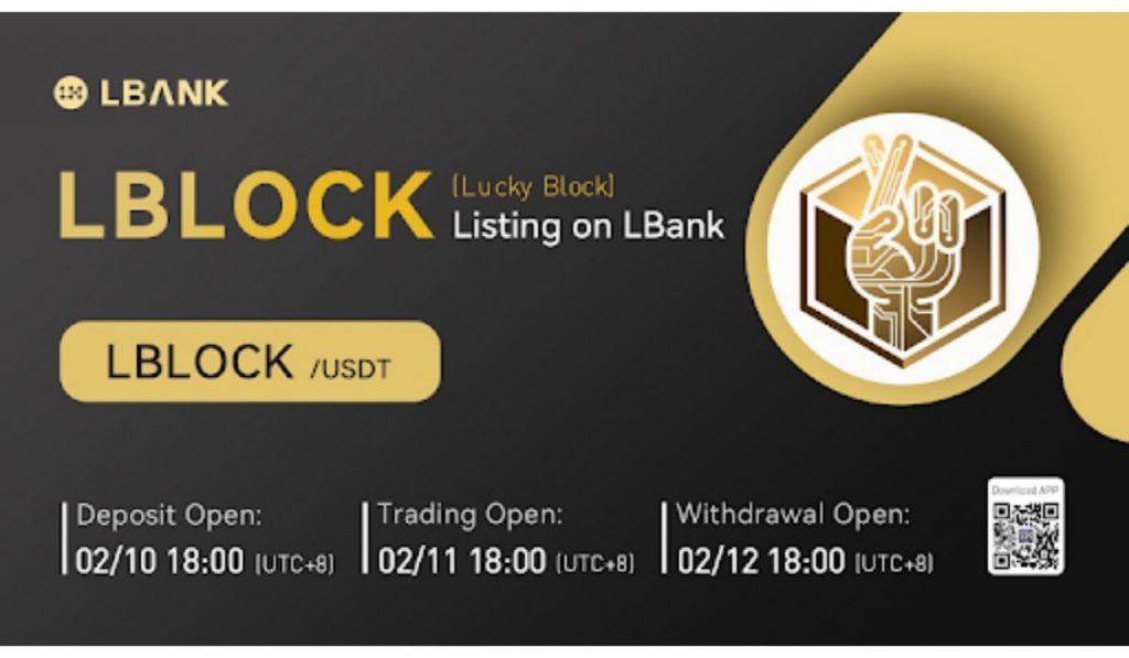 Lucky Block LBLOCK To Be Listed On LBank Exchange On February 11 2022