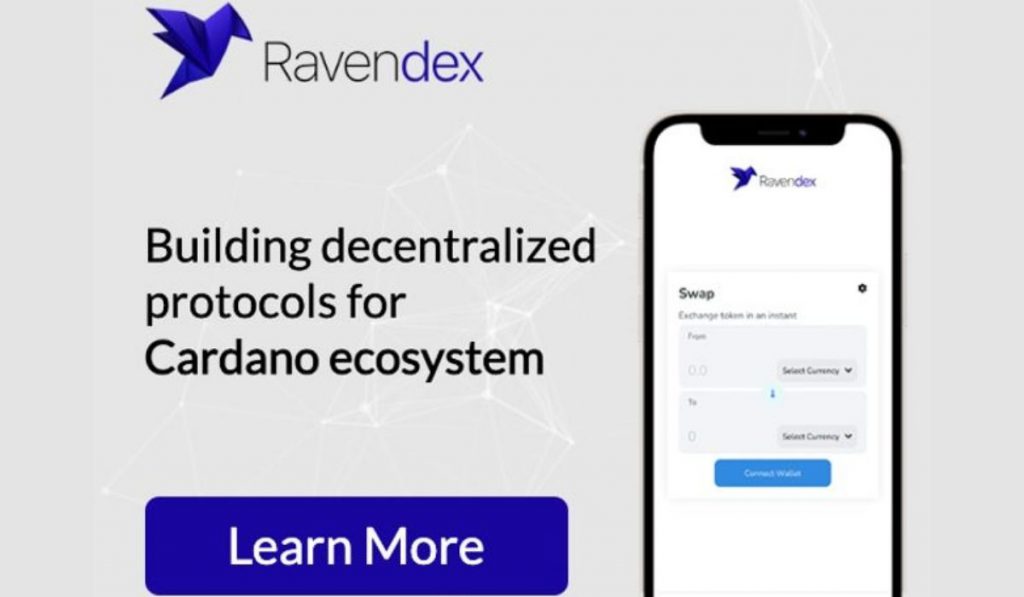 Ravendex Launches A Non Custodial Cardano Native Token Staking Platform