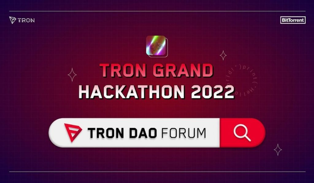 TRON Grand Hackathon 2022 generates buzz as it announces Reddit like community forum