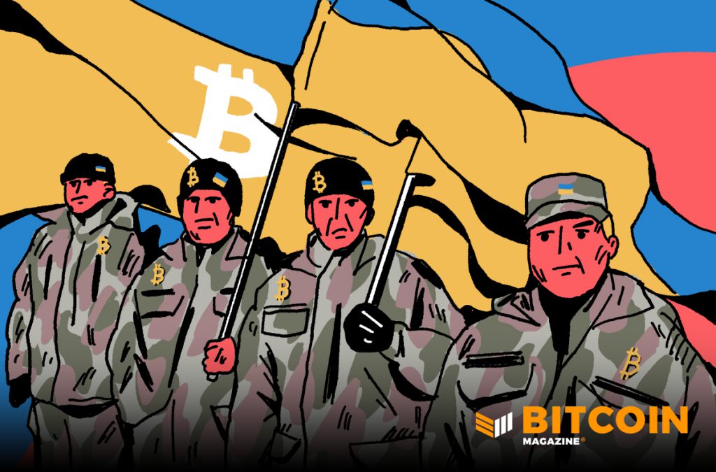 as ukrainian resistance groups raise bitcoin funds improved privacy is becoming critical