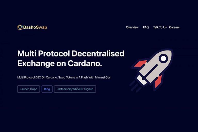 bashoswap building cardano powered decentralized exchange 768x512 1