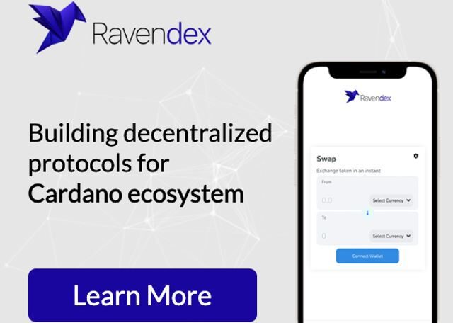 ravendex non custodial cardano native token staking platform