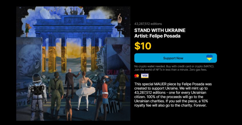 Ukraine NFTs: The Gift That Keeps Giving Each Time it is Sold 1 2022 03 01 15 52 10 MAUER The Berlin Wall NFT project and 3 more pages Profile 1 Microsoft Ed 850x439 1