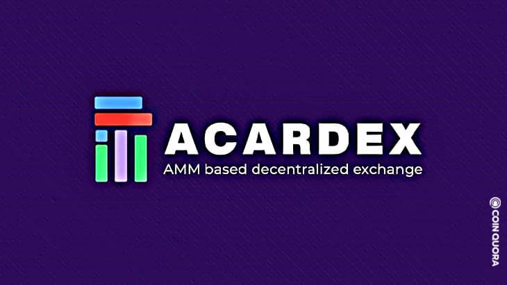 Acardex Project Finalizes Audition on Cardano Fills up Over 60 alloted Seed Sale Tokens 1