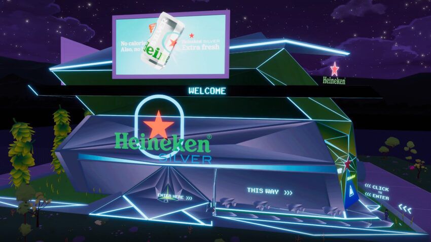 Heineken virtual beer 2