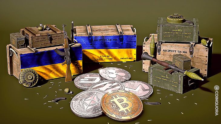 Ukraine buys military gear with donated cryptocurrencies