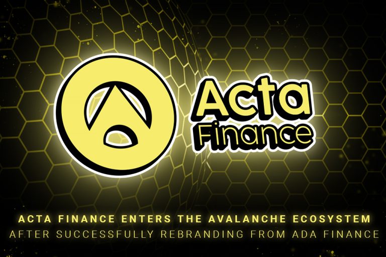 acta finance enters avalanche ecosystem 768x512 1