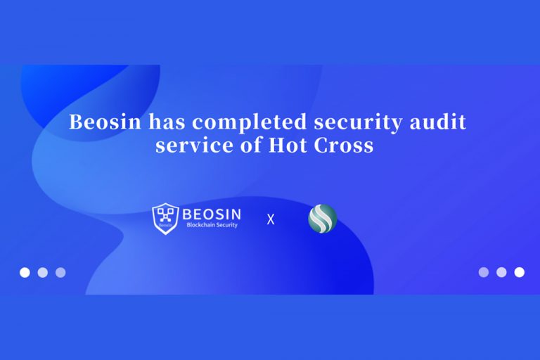 beosin completed security audit service hot cross 768x512 1