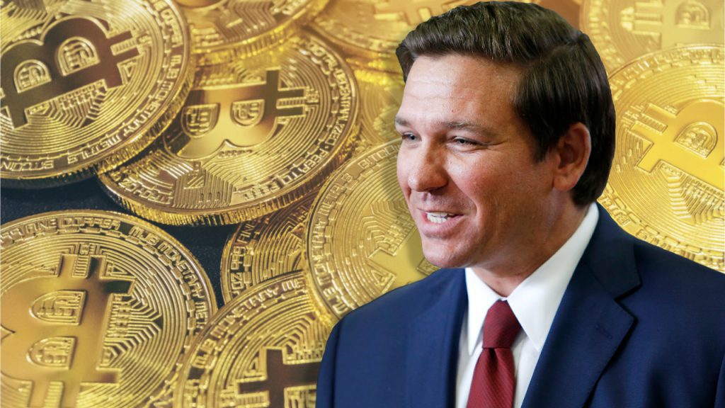 florida governor ron desantis says state is figuring out ways to allow businesses to pay taxes in bitcoin