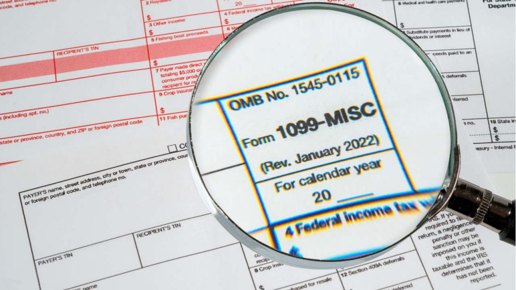 irs tax form 1099 misc