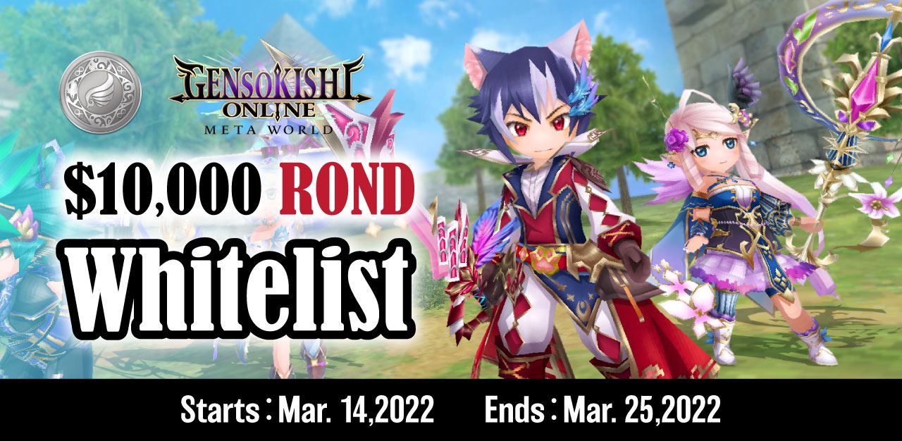 Gensokishi Online Hosts Campaign to Win in-Game Token ROND Whitelist for a Total of $10,000 2 photo 2022 03 14 12 29 08