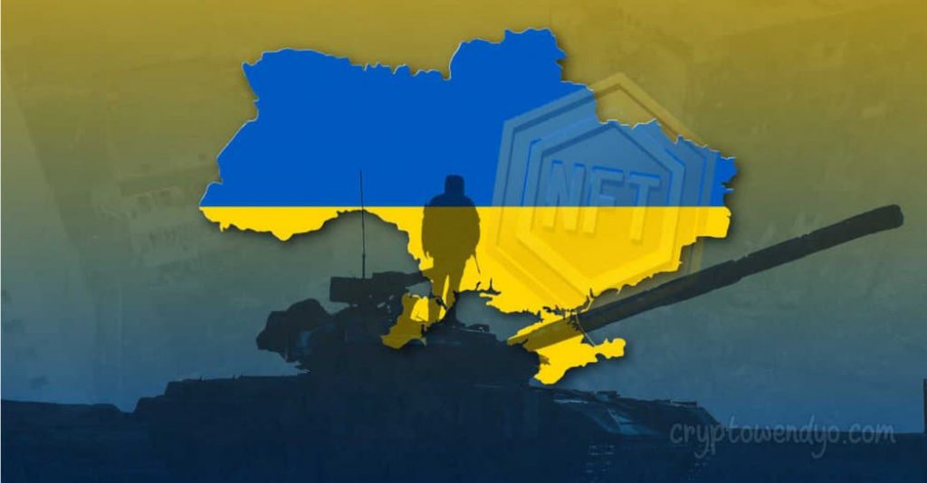 ukraine sells nfts to fund war effort o