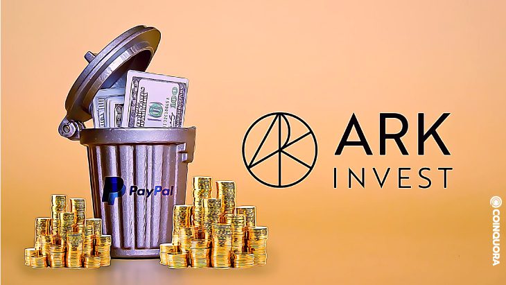 Ark Invest Dumps PayPal Holdings for Crypto-Friendly Cash App 1 Ark Invest Dumps PayPal Holdings for Crypto Friendly Cash App 2