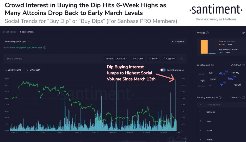 Bitcoin BTC Buy the Dips