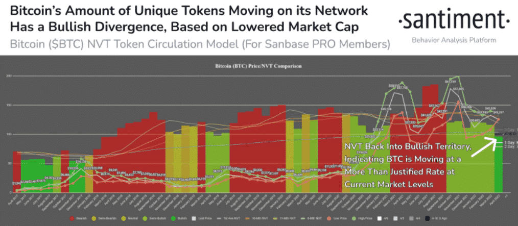 Bitcoin NVT Token Circulation Model