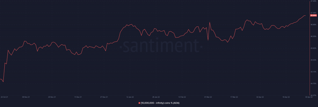 Cardano ADA 16.50.07 30 Apr 2022