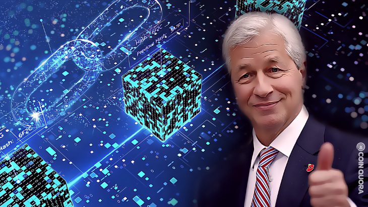 Crypto hater Jamie Dimon praises blockchain technology in his latest