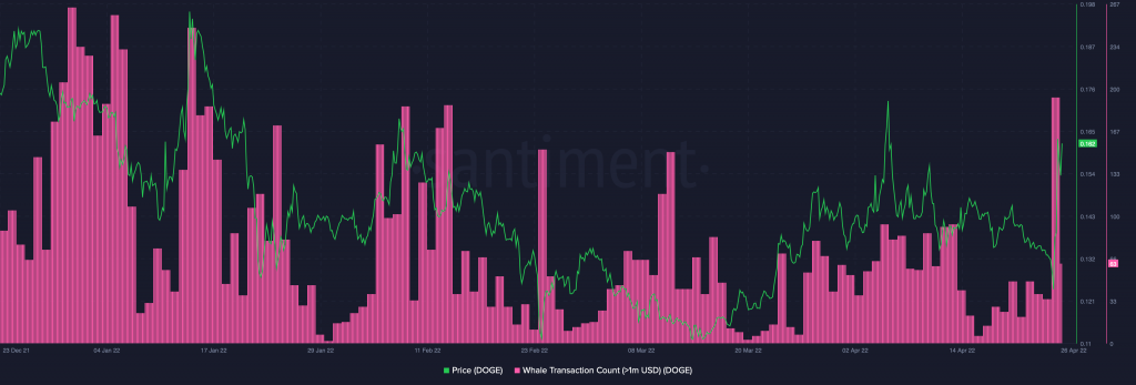 Dogecoin DOGE 11.47.52 26 Apr 2022