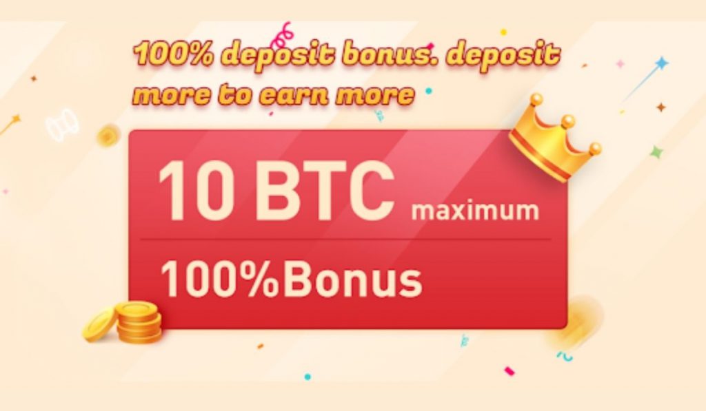 Get a 100 Deposit Bonus For ADA DOGE BTC ETH USDT and XRP on Bexplus Exchange