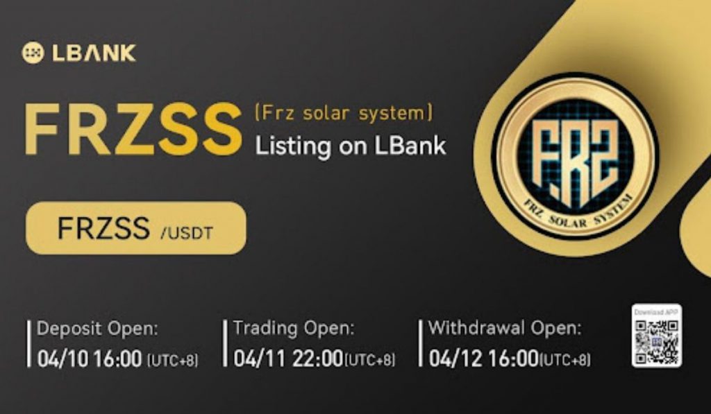 LBank Exchange Announces Listing For Frz Solar System FRZSS