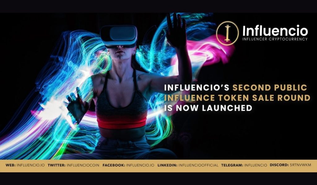 The Second Round Of Influencios Public INFLUENCE Token Sale Has Begun